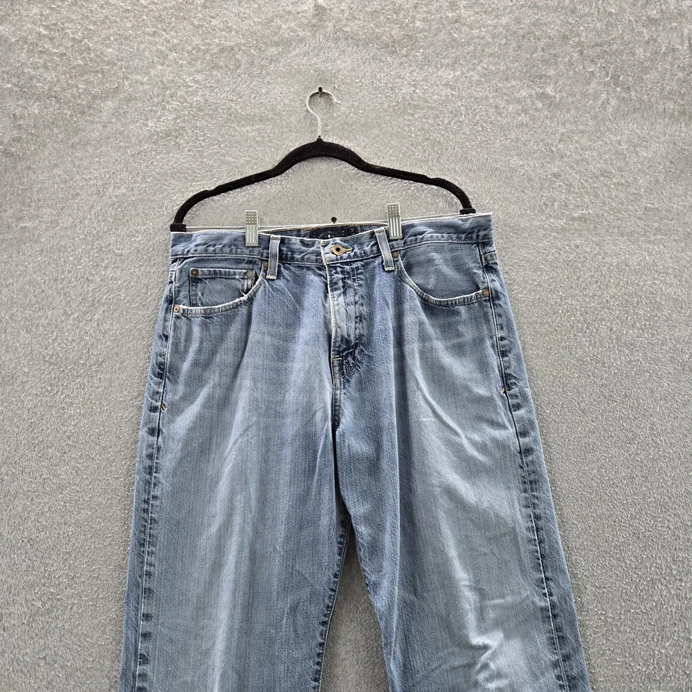 Lucky Brand Men Jeans 34X32 Light Blue Denim 31